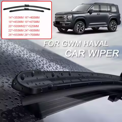 2PCS Car Blade Windshield Wiper Windshield For GWM HAVAL DARGO F7 F7X H3 H5 H6 GT H6S H9 JOLION M6 P