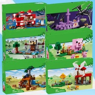 minecraft minecraft toy Minecraft Minecraft Suitable for Lego Building Blocks Ending Man MC Farm Ste