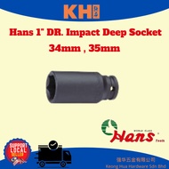 Hans 34mm ~ 35mm 88300M 1" IMPACT DEEP SOCKET