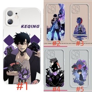 For iPhone 17 Air 16 15 14 16E SE SE4 Plus Pro Max 5 5S SG2 transparent Phone case Solo Leveling