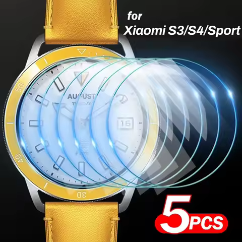 For Xiaomi Mi Watch S3 S4 HD Clear Screen Protector Anti-scratch 9H Hardness Tempered Glass For Xiao