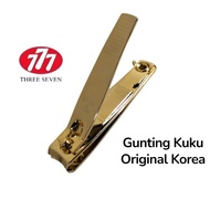 Nail Clippers Original777 Made In Korea Medium Gold Stainless Steel Nail Cutter CT-118G
