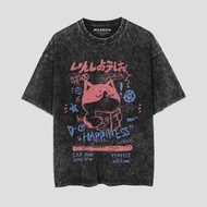 MADMAN Washed Oversize T-Shirt "HAPPINESS PAINT" | WO DMDM2 - 5
