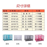 WJ02Dog Crate Medium-Sized Dog Small Dog Thickened Pet Cage Cat Cage Rabbit Cage Foster Three-Layer Dog Cage Double-Laye