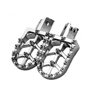 EQUITY กลึง CNC ที่วางเท้าสำหรับจักรยานวิบาก แป้นพักผ่อน ทนทาน คันเหยียบ CNC ใหม่ ที่พักเท้า แข่ง MX