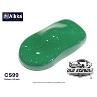 AIKKA CS99 SUBWAY GREEN OLD SCHOOL SUPREME SOLID COLOUR 2K CAR PAINT