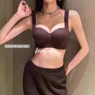 Women's 4/3 cup small chest push up and lift adjustable bra S-XL