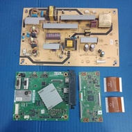 Sharp Lc-40m500m-bk / Lc40m500m-wh tv Power Supply System Board Tcon Ribbon Wireless RCA Board Origi
