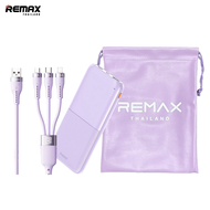 [ CCC ] Remax Power Bank RPP-23 Set - ชุดเซ็ตสุดคุ้ม พาวเวอร์แบงค์ บางเบา พกง่าย สายชาร์จเร็ว ถุงหนั
