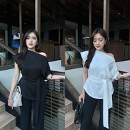 NAMI TOP OFF Shoulder basic/ Women's TOP Off-shoulder/