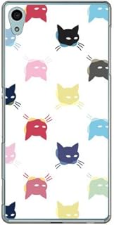SECOND SKIN SINDEE"Cat-World (White) (Clear) / for Xperia Z4 402SO/SoftBank SSO402-PCCL-277-Y694