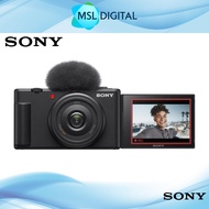 SONY ZV-1F Vlog Camera | ultra-wide-angle 20 mm | directional 3-capsule mic with wind screen