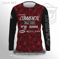 COMMENCAL PREMIUM DRY FIT UNISEX DOWNHILL MTB BIKE SPORTS JERSEY