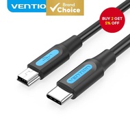 Vention USB C to Mini B Cable for Phone Laptop Carmera DV Car recorder Mini B to Type C Cable