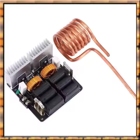 Sep N12R ZVS High-Frequency 1000W Induction Heating Machine,12-48V DC Input, Max 20A Current,500-800