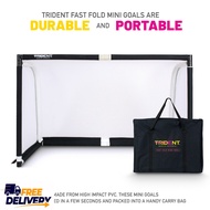 TRIDENT FAST FOLD MINI GOAL POST – 1.2 X 0.8M