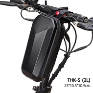 ThinkRider Electric Bike Scooter Front Bag Waterproof EVA Hard Shell Bags Reflective Handlebar Hangi