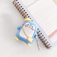 Cartoon Rubber Case ️Free Hanger for New Cute Airpods Enter Well. (for airpods1-2/ i9S i11 i12)