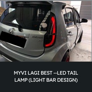 Myvi Lagi best --LED Tail lamp (Light Bar Design)