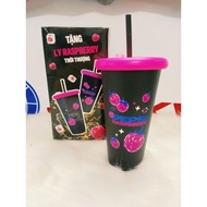 RASPBERRY CUP 710ml - Straw included