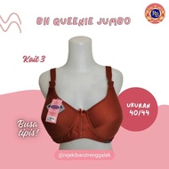 QUEENIE JUMBO BRA 3 HOOKS WITHOUT WIRE FITS UP TO 90KG