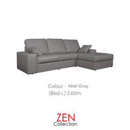 ZEN Collection ส่งฟรี กทม.ปริมณฑล !! โซฟา Sofa L-Shape ขนาด 2.60m. 3.30m. TOMMY โซฟาหุ้มหนัง PU Bica