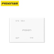 PISEN | Multi-Card Reader SD TF CF High-Speed Transfer Adapter for Canon Cameras Computers Cars