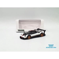 PGANI ZONDA R Blanco Benny 1:64 Tarmac Works Model Car (White)