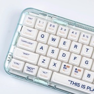 【Keycap Only】GMK Plastic Crystal Jelly Double Layered Keycaps 119 Keys MAO Profile For Cherry MX Swi