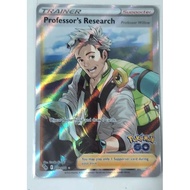 Pokemon GO professor research willow full art trainer supporter card