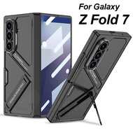 Magnetic Hinge 360 Protective Case For Samsung Galaxy Z Fold 7 Armor Screen Protector Stand Slim Cov