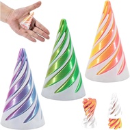 ZETU 3D Printed Helix Screw Rotating Toys Stress Redicing Impossible Helix Screw Fidget Toy Spiral C