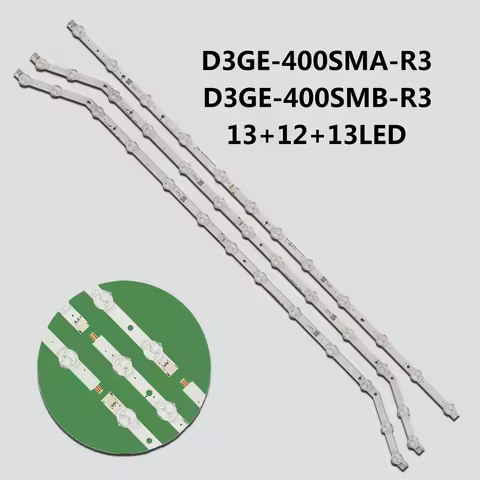 3pcs LED Strip 13+12+13leds BN96-28766B BN96-28767A UN40H5003AF UN40H5100 2013SVS40 T2 T1 LM41-00001