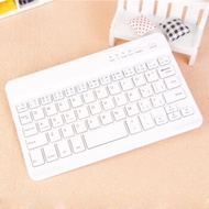 Wireless Bluetooth keyboard iPad Android Tablet phone Chocolate Mini keyboard-white