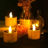 Solar Power LED Candles Light/Flameless Electronic Solar LED Nightlight /Solar Energy Candle Tea Lights