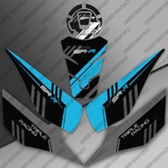For CFMOTO CF MOTO 675SR-R 675 SR-R 3M Motorcycle Tank Pad Protector Frosted Sticker Decals Accessor