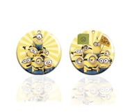 Minions Compatible with EZ-link machine Singapore Transportation Charm/Card Round（Expiry Date:Aug-2029）