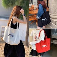 Cloth Bag (With Zipper) Tote Shoulder Bag(DC)