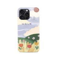 Casing Hardcase Spring Walk Cover Premium Case iphone 7 Plus 8 x xs xr max 11 pro 12 promax 13 14 15