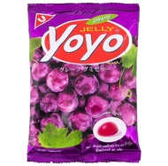 โยโย่ เยลลี่รสองุ่นดึ๋งๆ Yoyo Grape Gummy Jelly 80g.