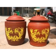 Rice Pot, Ceramic Rice Jar, Premium Fortune Rice Jar 10KG - 15KG - 20KG - 25KG -30KG