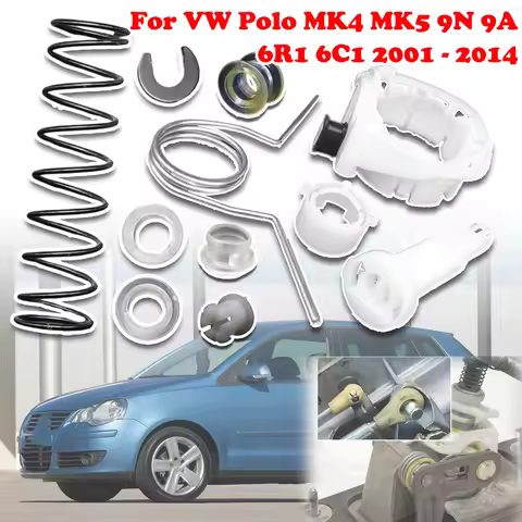 For VW Polo MK4 MK5 9N 9A 6R1 6C1 Upgrade Manual Gear Shift Bearing Shell Shifter GearBox Lever Spri