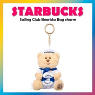 [STARBUCKS] Sailing Club Bearista Bag charm 11cm