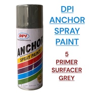 DPI ANCHOR CAT SPRAY PAINT 400ML COLOUR 5 / PRIMER SURFACER GREY