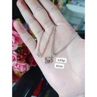 999 silver adult necklace