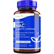 NAC N-Acetyl Cysteine 600mg-NAC Vegetarian Supplement-High Quality+High Dose NAC-NAC 600mg Supplemen