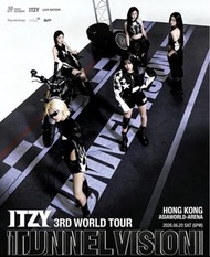 ITZY 3RD WORLD TOUR 香港演唱會海報