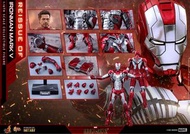 全新未開封 Hot Toys Iron Man 2 Iron Man Mark V Diecast MMS400 D18 Reissue