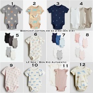 Bodychip boys/girls HM UK/JP/US sizes from 2-4m to 3-4y