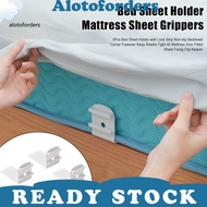 Bedding Accessories 4pcs Non-slip Bed Sheet Holders with Lock Strip – Adjustable Corner Fasteners fo